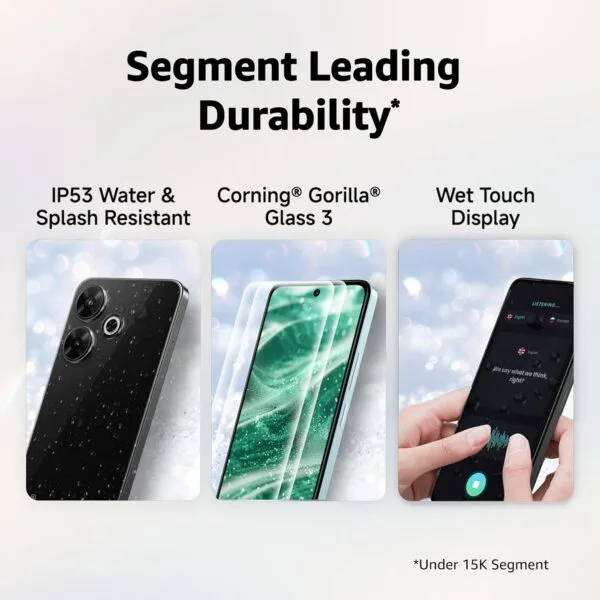 Redmi 13 5G, Black Diamond, 6GB+128GB | India Debut SD 4 Gen 2 AE | 108MP Pro Grade Camera | 6.79in Largest Display in Segment - Image 6