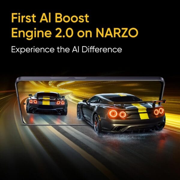 realme NARZO 70 Turbo 5G (Turbo Green,12GB RAM, 256GB Storage) | Dimensity 7300 Energy 5G Chipset is Fastest chipset in This Segment | Motorsports Inspired Design - Image 5
