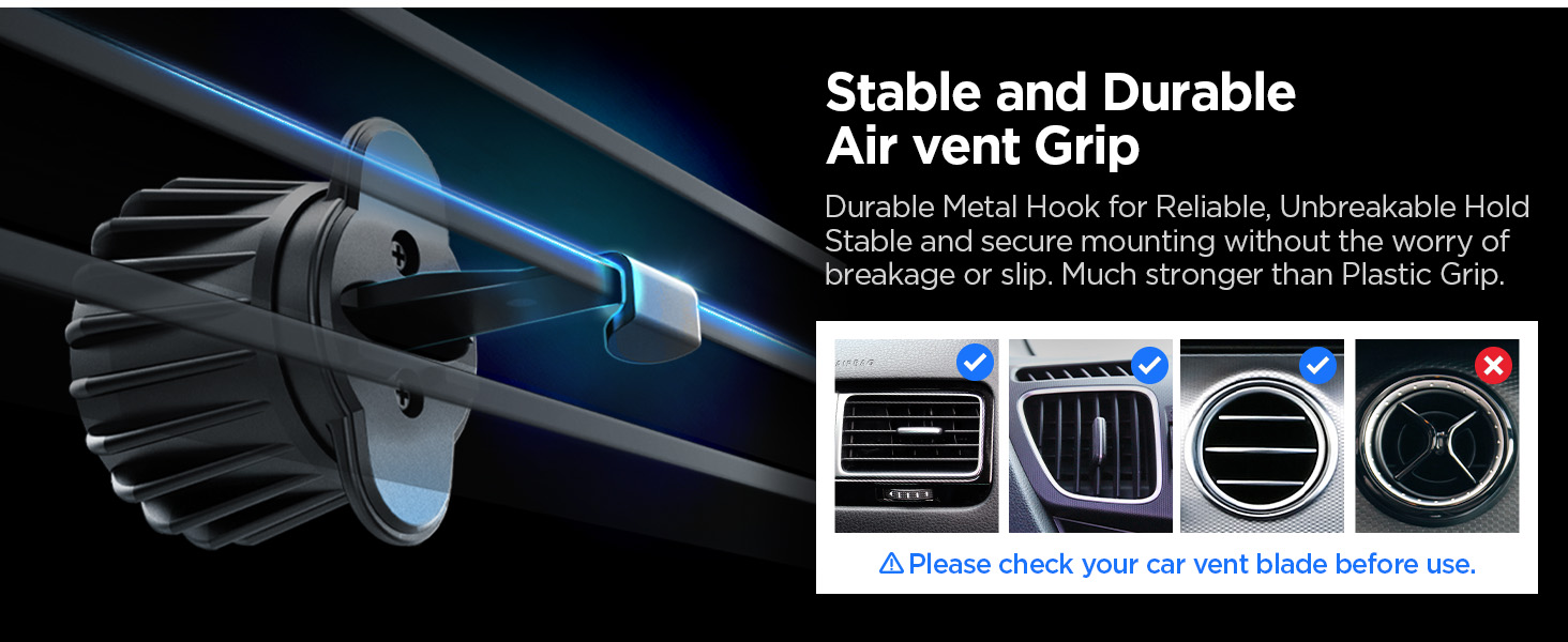 Spigen MFT13 Car Mount compatible with Magsafe