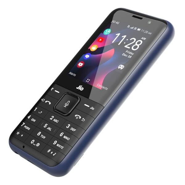JioPhone Prima 2 4G Keypad Phone with Premium Design, YouTube, JioTV, JioCinema, JioSaavn, JioPay(UPI), Video Calling, LED Torch, Digital Cameras | Locked for JioNetwork, Black - Image 4