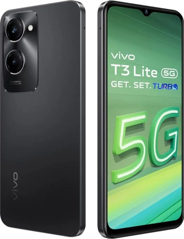 Vivo T3 Lite 5G Smartphone (Majestic Black, 6GB Ram 128GB Storage) - Image 2