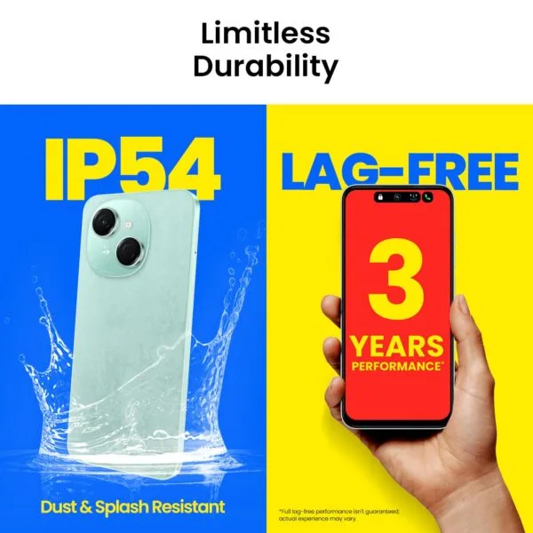 Tecno POP 9 (Magic Skin Green, 3GB+64GB) |India's 1st Mediatek G50 | IP54 Rated | IR Remote | Dual Speaker with DTS | 36 Month Lag Free Fluency | 15W Fast Charging Support | 5000 mAh Battery - Image 5