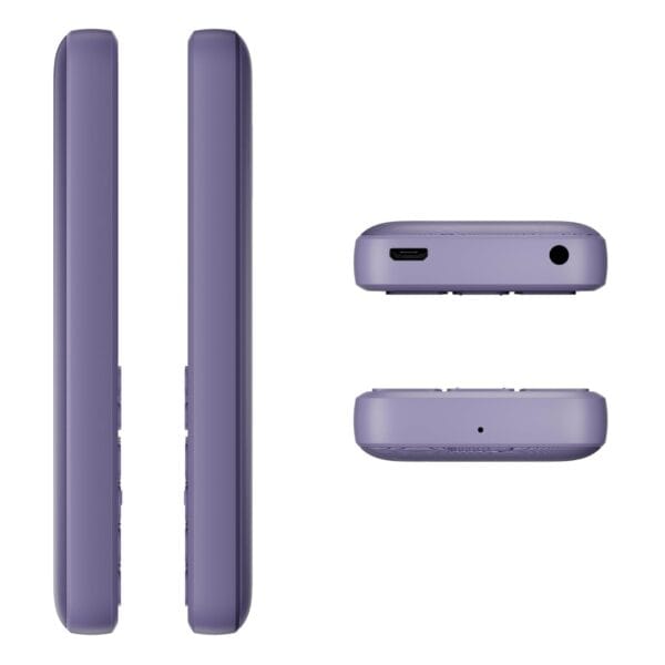Nokia 130 Music | Built-in Powerful Loud Speaker with Music Player and Wireless FM Radio | Dedicated Music Buttons | Big 2.4 Display | 1 Month Standby Battery Life | Purple - Image 6
