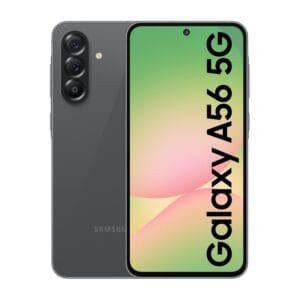 Samsung Galaxy A56 5G (Awesome Graphite, 8GB, 256GB) | Awesome Intelligence - AI Smartphone: Best Face, Instant Slo-mo, Circle to Search | 6 OS & 6 Years Security Updates