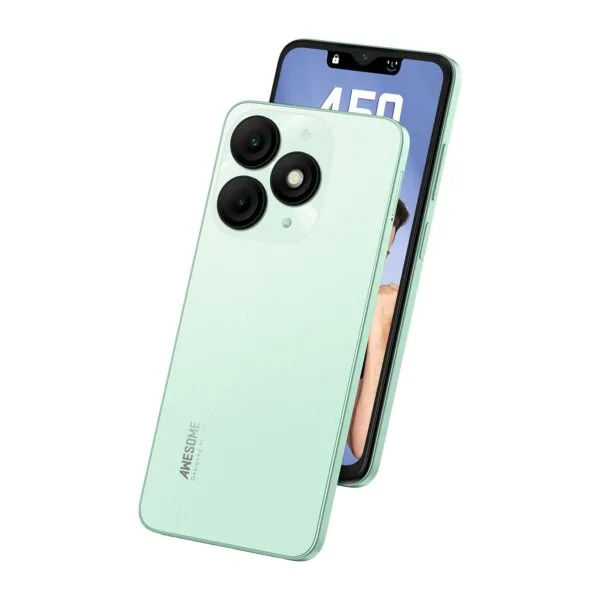 itel A50|6.6" HD+ Display with Dynamic Bar| 3GB RAM +64GB ROM, Upto 8GB RAM with Memory Fusion|Octacore Processor|8MP AI Dual Rear Cam|5000 mAh Battery | Lime Green - Image 5