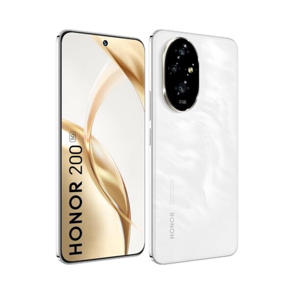 HONOR 200 5G (Moonlight White, 8GB + 256GB) | 6.7-inch AMOLED Quad-Curved Display | Dual OIS 50MP + 50MP + 12MP Camera | 50MP Selfie Camera | AI-Powered MagicOS 8.0 | Without Charger - Image 6