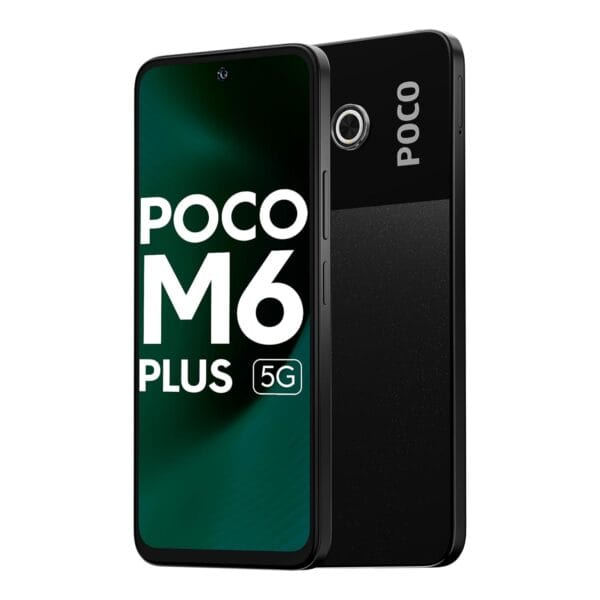 POCO M6 Plus 5G Graphite Black 6GB RAM 128GB ROM - Image 2