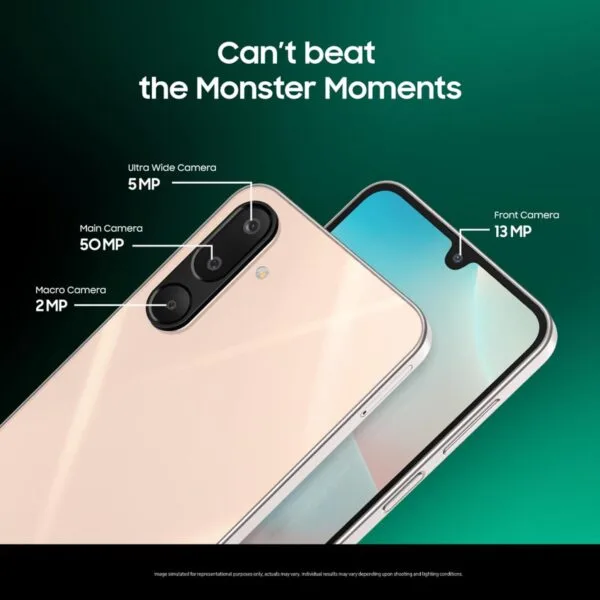 Samsung Galaxy M16 5G (Mint Green, 4GB RAM, 128 GB Storage) | MediaTek Dimensity 6300 | AnTuTu Score 422K+ | Super Amoled Display | 25W Fast Charging | 6 Gen. of OS Upgrades | Without Charger - Image 7