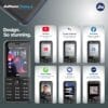 JioPhone Prima 2 4G Keypad Phone with Premium Design, YouTube, JioTV, JioCinema, JioSaavn, JioPay(UPI), Video Calling, LED Torch, Digital Cameras | Locked for JioNetwork, Black - Image 6