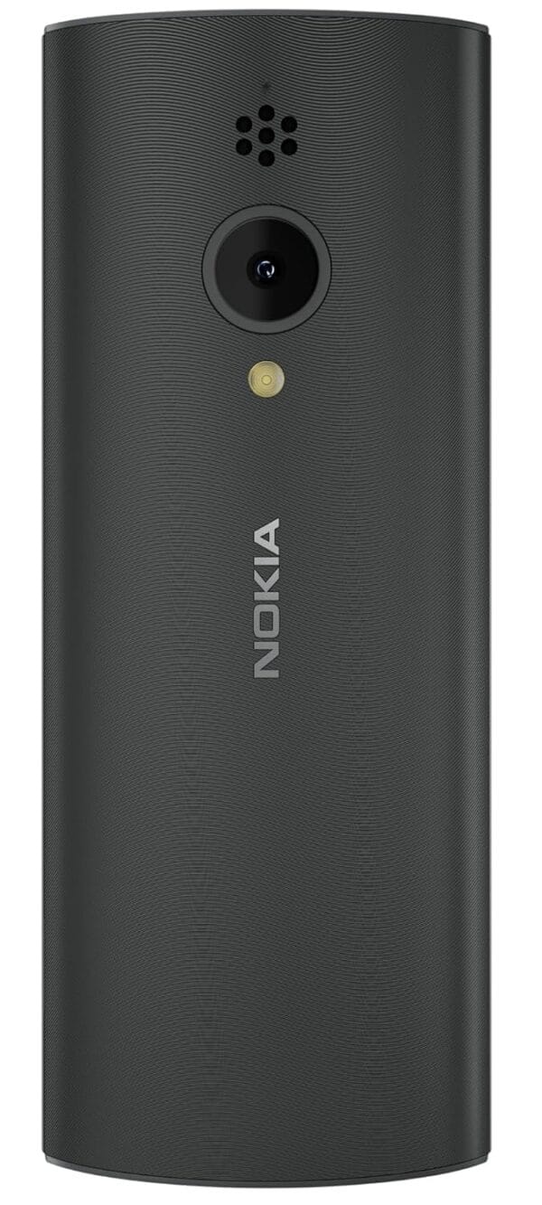 Nokia 150 Dual SIM Premium Keypad Phone | Rear Camera, Long Lasting Battery Life, Wireless FM Radio & MP3 Player and All-New Modern Premium Design | Black - Image 2