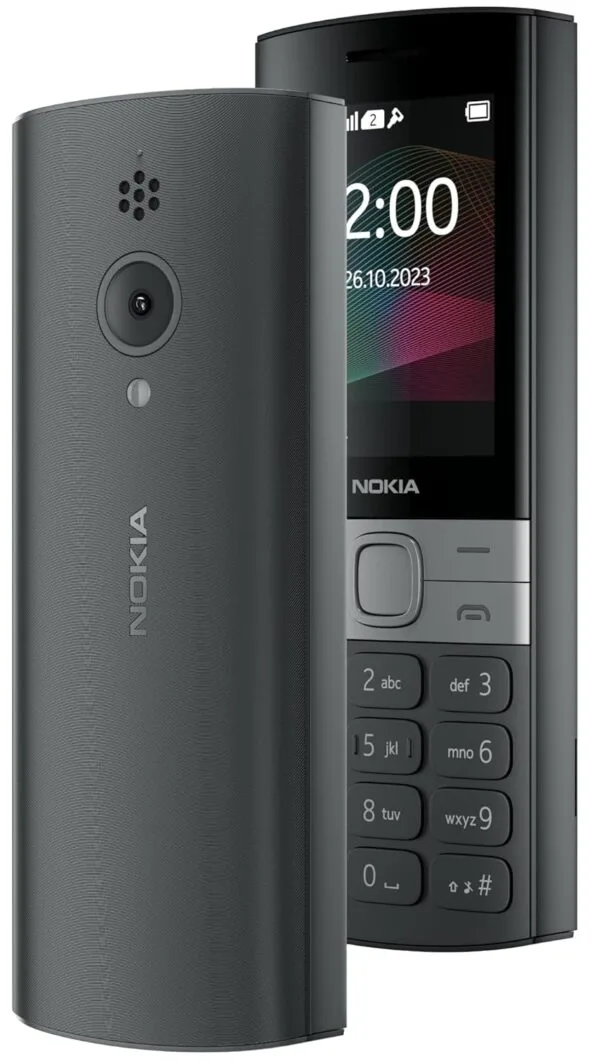 Nokia 150 Dual SIM Premium Keypad Phone | Rear Camera, Long Lasting Battery Life, Wireless FM Radio & MP3 Player and All-New Modern Premium Design | Black - Image 4