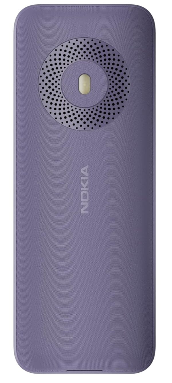 Nokia 130 Music | Built-in Powerful Loud Speaker with Music Player and Wireless FM Radio | Dedicated Music Buttons | Big 2.4 Display | 1 Month Standby Battery Life | Purple - Image 3