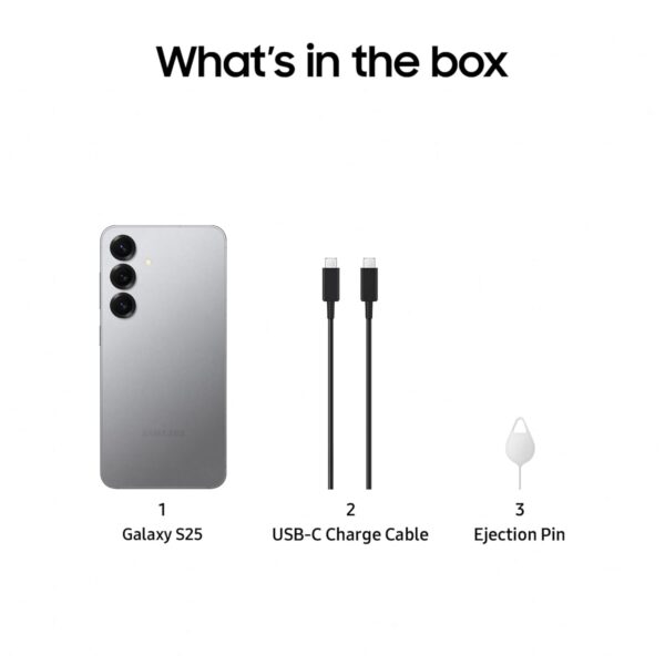 Samsung Galaxy S25 5G AI Smartphone (Silver Shadow, 12GB RAM, 512GB Storage), 50MP Camera with Galaxy AI - Image 9