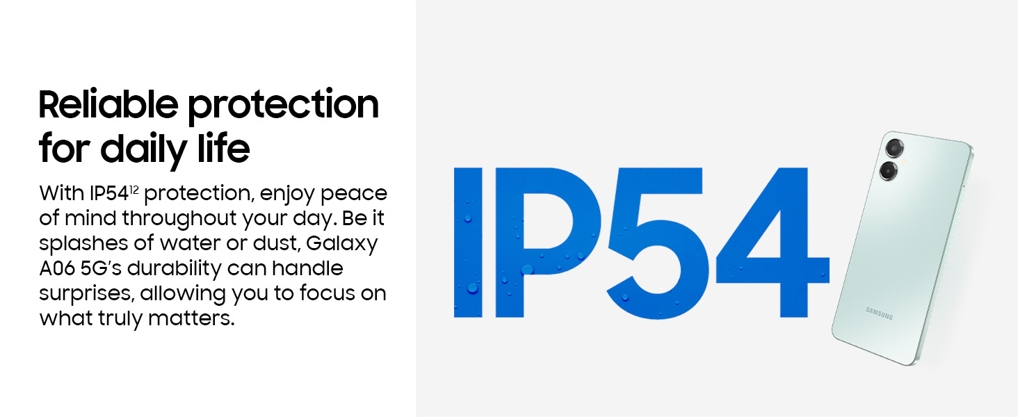 IP54 Rating
