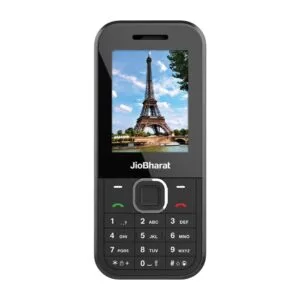 JioBharat B2 4G Keypad Phone with JioTV, JioHotstar, JioSoundPay, JioSaavn, JioPay (UPI), JioChat, JioPhotos Powerful 2000mAh Battery, LED Torch, Digital Camera | Black | Locked for JioNetwork