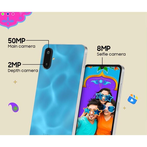 Samsung Galaxy F06 5G, Bahama Blue (6GB, 128GB) - Image 4