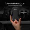 Portronics Clamp M4 Car Phone Holder Stand with 360 Degree Rotation, Strong Grip, Suction Cup Mount, Single Hand Use, Shockproof Build, Mobile Stand for Car (Black) - Image 6