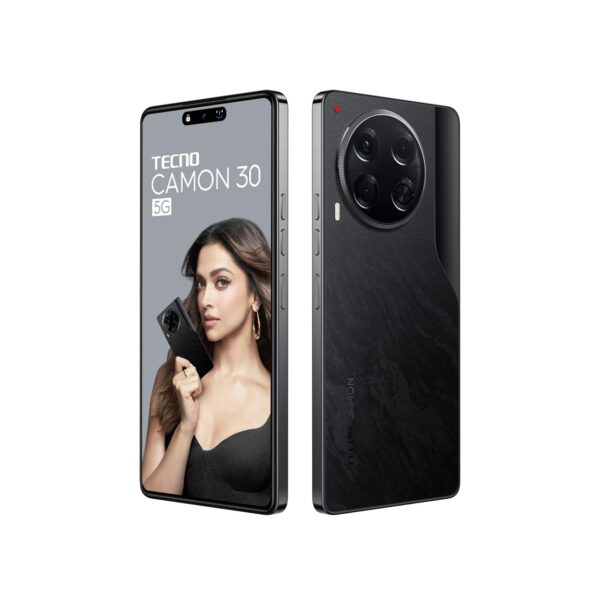 Tecno CAMON 30 5G (Basaltic Dark, 12GB+512GB) | 100MP OIS Camera + 50MP Auto Focus Selfie | 6.78" LTPS AMOLED Display | MediaTek Dimensity 7020 | 5000mAh Battery & 70W Charger - Image 3