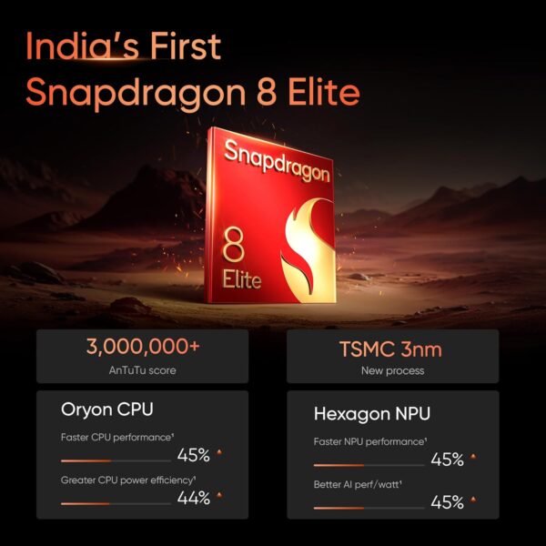 realme GT 7 Pro (Galaxy Grey,12GB+256GB) | India's First Snapdragon 8 Elite Processor | 3X Periscope Flagship Camera| RealWorld Eco² OLED Plus Display - Image 3