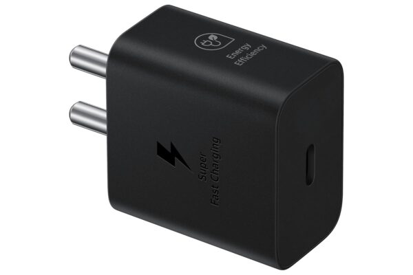 Samsung Original 25W Type-C Travel Adaptor Without Cable, Black - Image 2