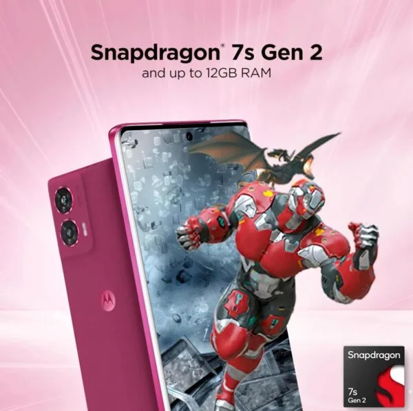 Motorola Edge 50 Fusion 5G (Hot Pink, 8GB RAM, 128GB Storage) - Image 9