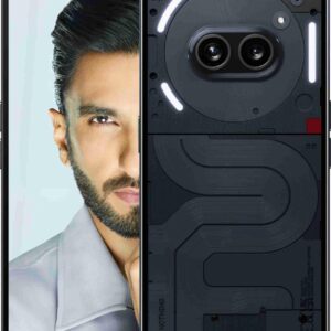 Nothing Phone (2a) 5G (Black, 12GB RAM, 256GB Storage)| Up to 24GB RAM | 6.7" AMOLED Display | 50MP (OIS) + 50 MP | 32 MP Front | Mediatek Dimensity 7200 Pro Processor | 45 W Charging 100% in 59 mins